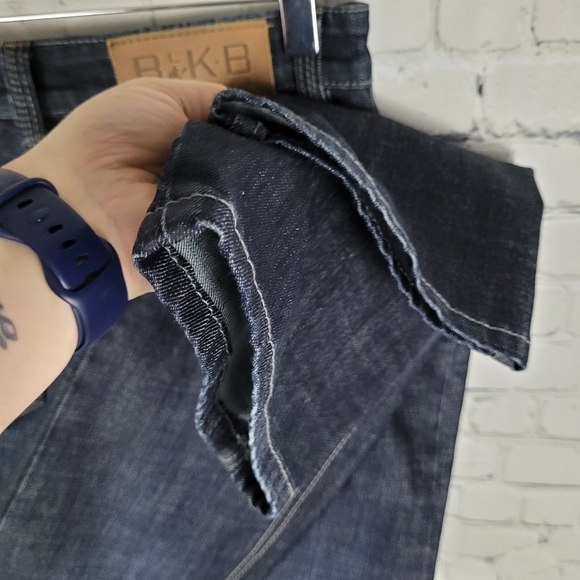 BLACK BULL | regular slim leg low waist dark wash jeans - Picture 8 of 11